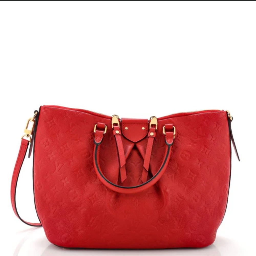 Louis Vuitton Red Mazarine Bag